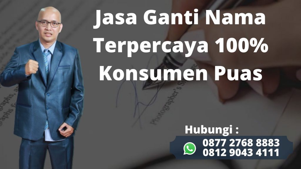  TLP/WA 0877-2768-8883 jasa ganti nama melayani Karangtengah Tangerang, Layanan Cepat Berpengalaman